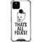 Looney Tunes Porky Thats All Folks Grid Google Pixel 5 Clear Case